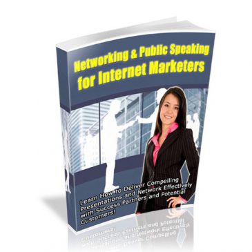 Networking and Public Speaking for Internet Marketers